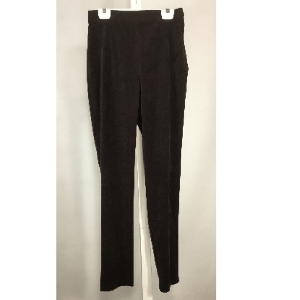 Faux Suede Brown Skinny Pants